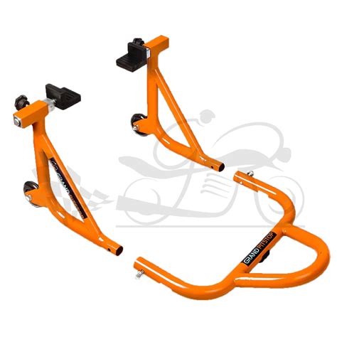 Buy Dismantlable Rear Paddock Stand with Skate Wheels for KTM Bikes ...