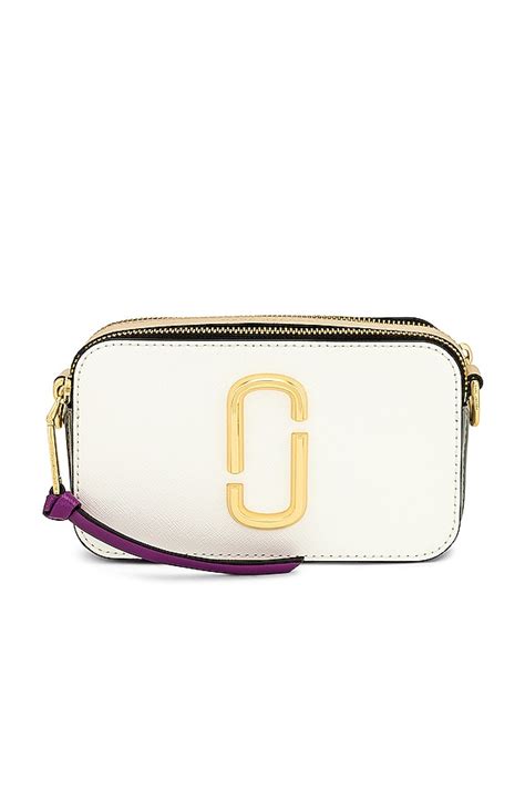 Marc Jacobs The Colorblock Snapshot in New Moon White Multi | REVOLVE
