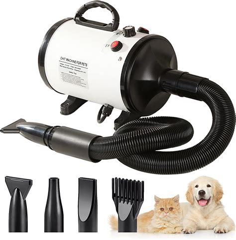 Dog Hair Dryer 2800 W Dog Blower Dog Hair Dryer Very Quiet Professional ...