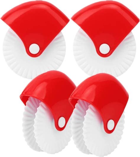 Amazon.com: Pastry Wheel Decorator and Cutter, 4PCS Pie Wheel Pastry ...