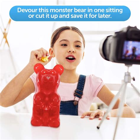 Buy The Original World's Largest Gummy Bear - 5lbs - Cherry Online at ...