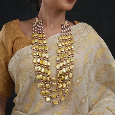 The Best designer Multi-layered Swarovski Pearls Necklace by Totapari ...