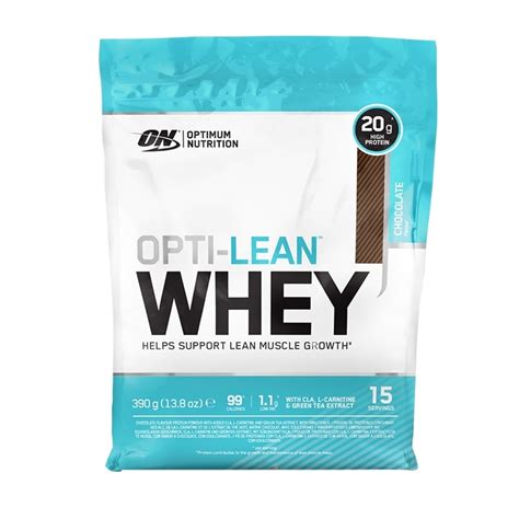 Optimum Nutrition Opti-Lean Whey Powder Chocolate 390g image 1