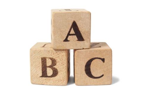 Image result for ABCD Block Letters