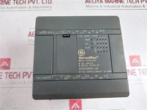 General Electric Ic200udr001-dk Versamax Micro Controller 8 Dc Inputs ...