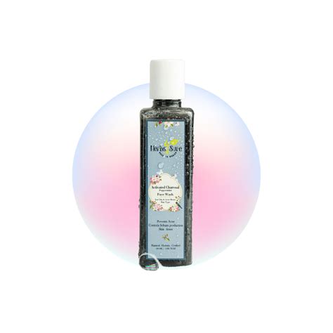 FACE WASH ACTIVATED CHARCOAL PEPPERMINT for OILY ACNE PRONE SKIN- Best ...