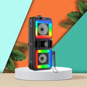 Buy FRONY DJ Box 40W Bluetooth Speaker with FM Radio, Mic & RGB Light ...