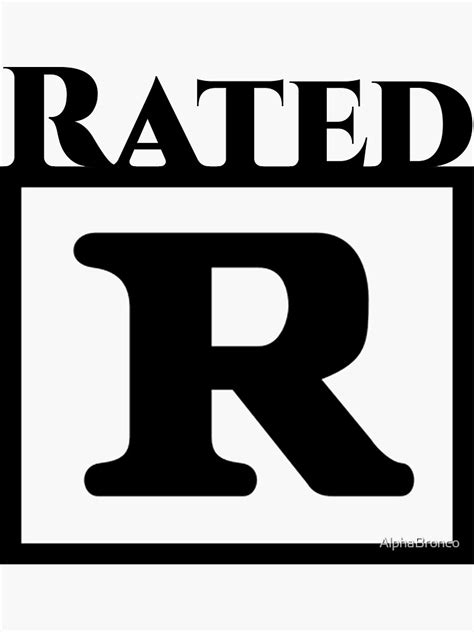 Image result for Rated R Sticker