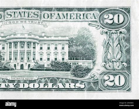 Twenty dollar bill white house hi-res stock photography and images - Alamy