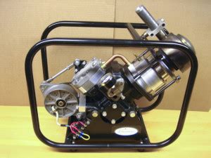 SV-2 Stirling Engine Generator & Philips MP1002C Stirling Engine Generator