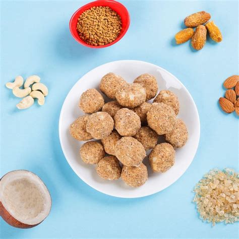 Aarav Foods - Premium Methi, Dink (Gond) & Dryfruits Laddu | Made in ...