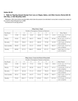 IRS Notice 99–56 - Blank Fillable Template | Fill Out, Print & Download ...
