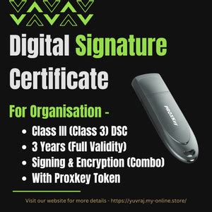 Pantasign DSC for Organisation with Signing & Encryption (3 Years ...