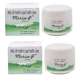 Morise-P White Soft Paraffin & Liquid Paraffin Cream for Itchy ...