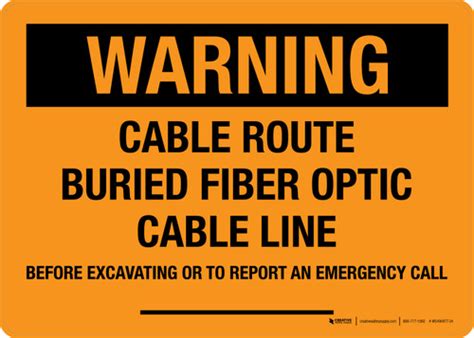 Image result for Check for Cable Damage Signage