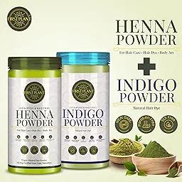 FirstPlant - 100% Organic Henna & Indigo for Hair Care
