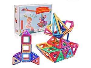 Chocozone Magnetic Blocks for Kids Educational Toys Magnetic Building ...