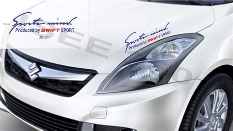 ISEE 360® Compatible with Swift Car Stickers Exterior Bumper Sides Hood ...