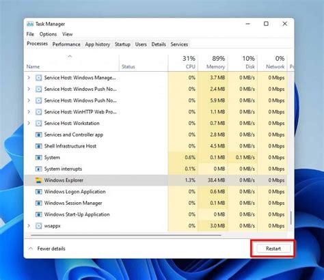 Image result for Restart Windows 11 Taskbar