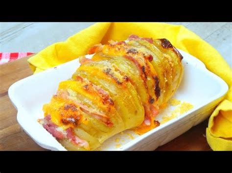 Patata ripiena al forno: la ricetta facile e gustosa   YouTube