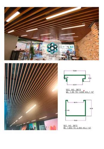 Baffle Ceiling - Aluminium Baffle Ceiling Manufacturer from Ghaziabad