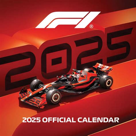 Pyramid International F1 2025 Calendar Formula 1 Racing Premium ...