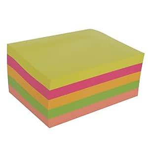KABEER ART Sticky Notes 3 x 4 Inch Pads, 500 Sheets (5 Colors x 100 ...
