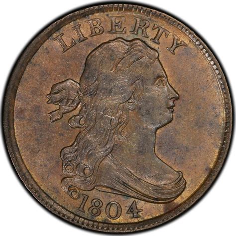 Half Cent 1804 Draped Bust, Coin from United States - Online Coin Club