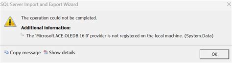 Unable to Import Excel File into Microsoft SQL Server 的图像结果