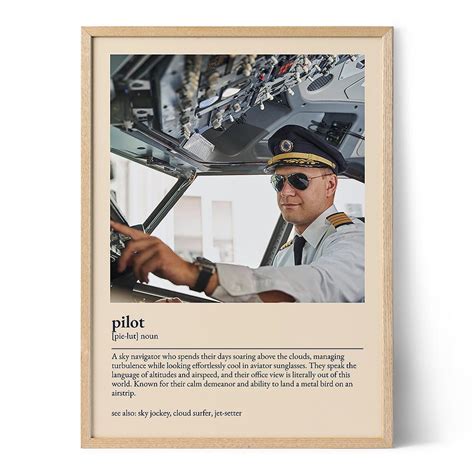 Pilot Definition Poster - Positive Prints