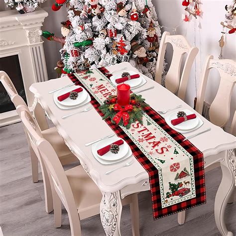 26 Christmas Table Runner Ideas to Transform Your Holiday Table into a ...
