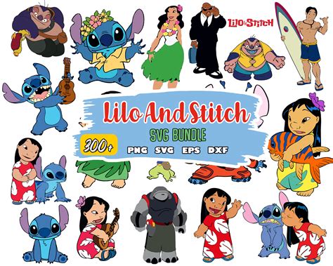 Lilo and stitch svg bundle files, lilo and stitch svg for cr - Inspire ...