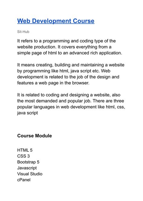 Web Development Full-Course 的图像结果