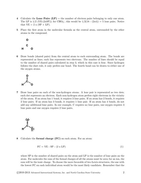 Cho2 Lewis Structure
