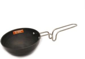 i WARE i WARE KkitchenCare Hard Anodised Tadka Pan / Spice Heating Pan ...