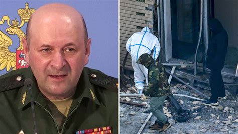 A Russian general dies in a scooter bomb explosion