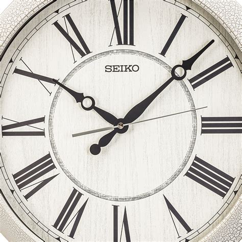 SEIKO ONLINE STORE QXA815W White Contemporary Decor Clock – SEIKO ...