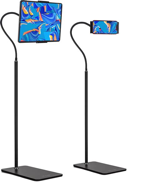 "Bimiti 69"" Adjustable Tablet Floor Stand Holder - Heavy Duty ...
