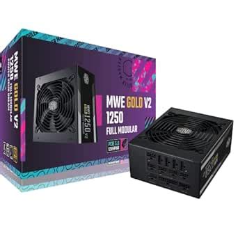 Amazon.in: Buy Cooler Master MWE Gold 1250 V2 ATX3.0 Fully Modular ...