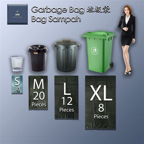 Trash Bags Sizes