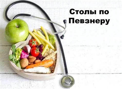 Диета Певзнера по номерам: диетические столы 1-15. Таблица, меню кратко