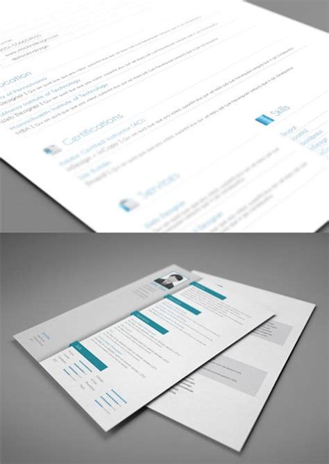 Image result for CurriculumVitae Template InDesign