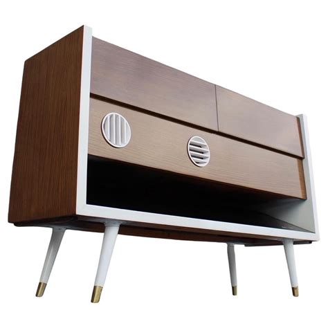 Mid-Century Modern Stereo Console at 1stDibs | stereo console table ...