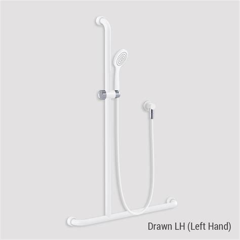 Conserv Hygienic Seal® Glide Slide "Inverted T" Shower Kit - Streamjet