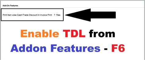 TDL Source Code of Print Item wise Cash Trade Discount in Sales Invoice ...