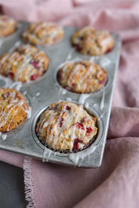 Fresh Strawberry and Lemon Muffins | A Bountiful Kitchen