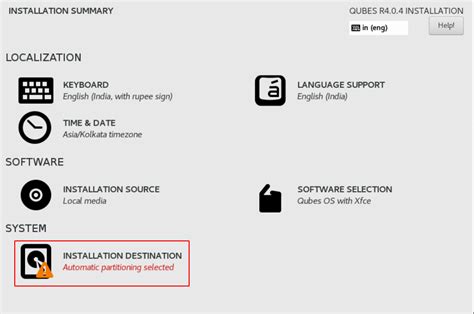 Qubes OS Installation 的图像结果