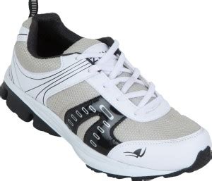 ZOVI White And Black Sport Running Shoes For Men - Buy White Color ZOVI ...