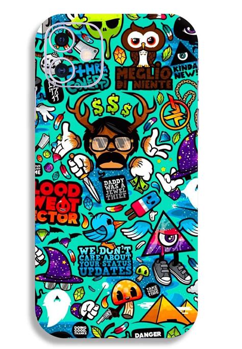 Buy Abstract Cartoons Mobile Skin - Trendy & Unique Designs – WORTHWRAP ...