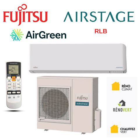 24 000 BTU Mini Split Fujitsu RLB in Montreal, Laval, Longueuil ...